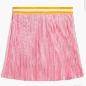 JCrew Factory mesh pleated active skort, size XL